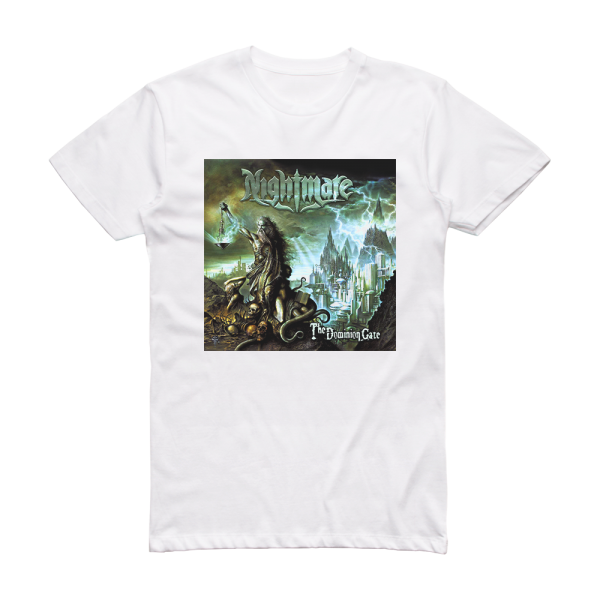 Nightmare The Dominion Gate Album Cover T-Shirt White