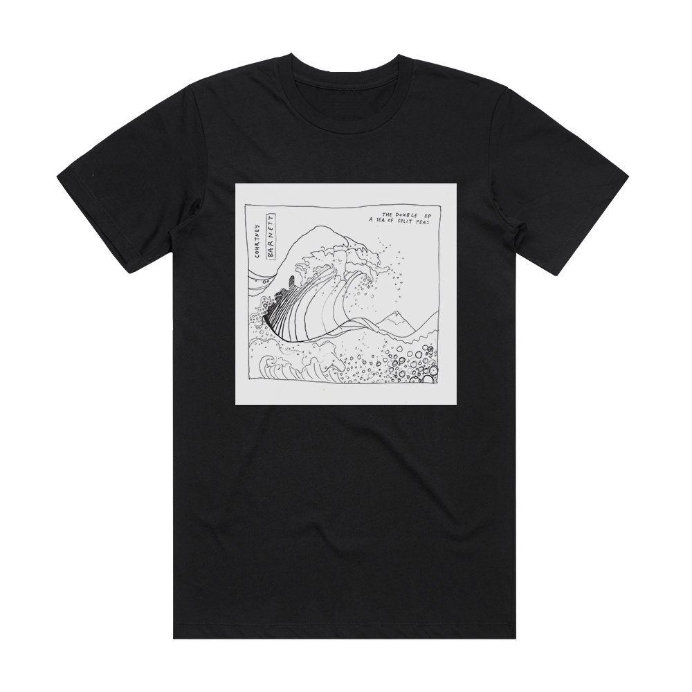 Courtney Barnett The Double Ep A Sea Of Split Peas Album Cover T-Shirt ...