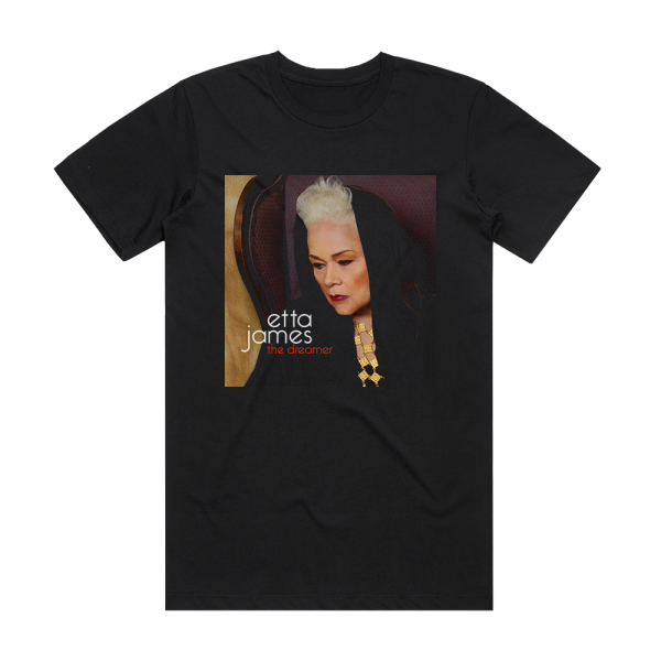 Etta James The Dreamer Album Cover T-Shirt Black