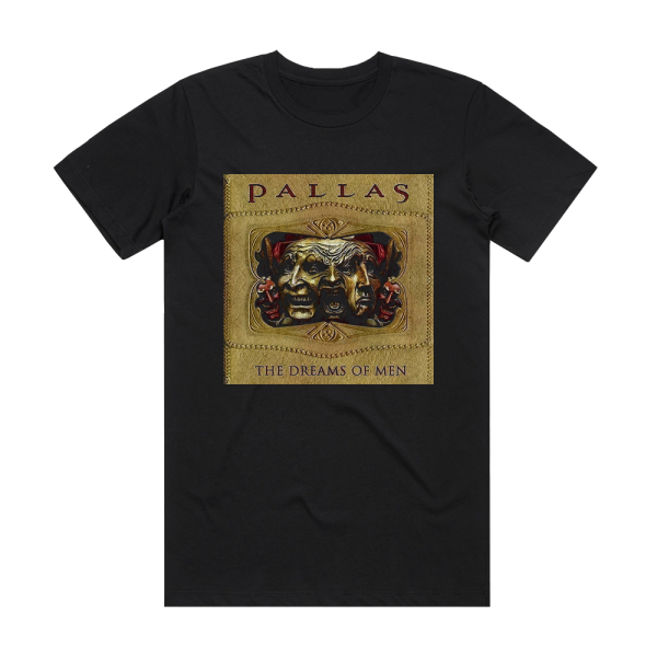 Pallas The Dreams Of Men 1 Album Cover T-Shirt Black