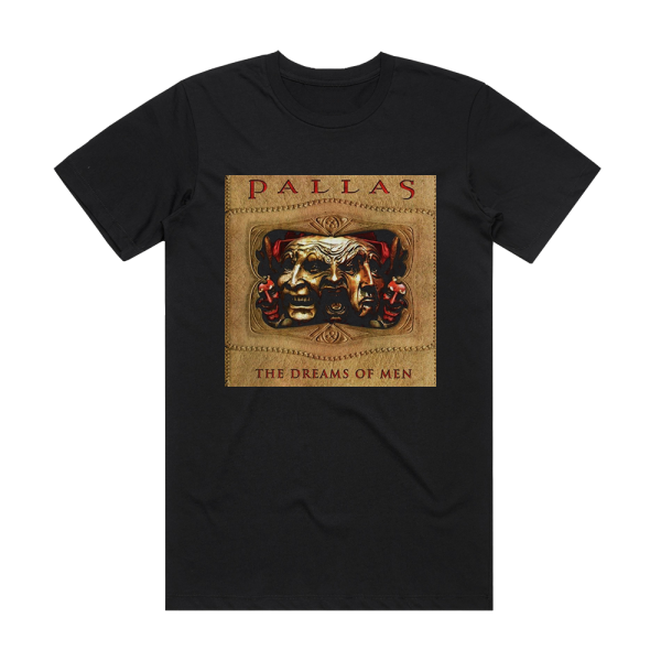 Pallas The Dreams Of Men 2 Album Cover T-Shirt Black