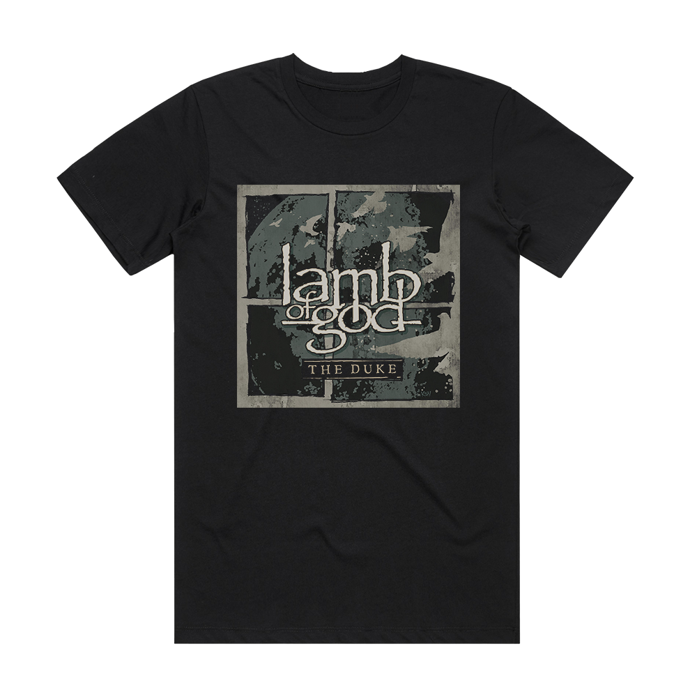 Lamb of God The Duke Album Cover TShirt Black ALBUM COVER TSHIRTS