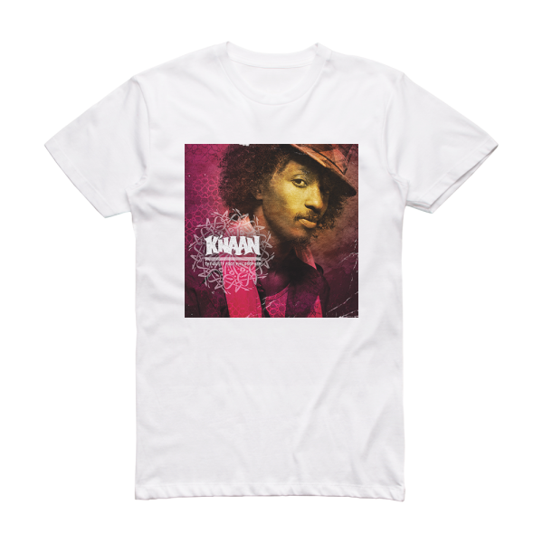 Knaan The Dusty Foot Philosopher Album Cover T-Shirt White