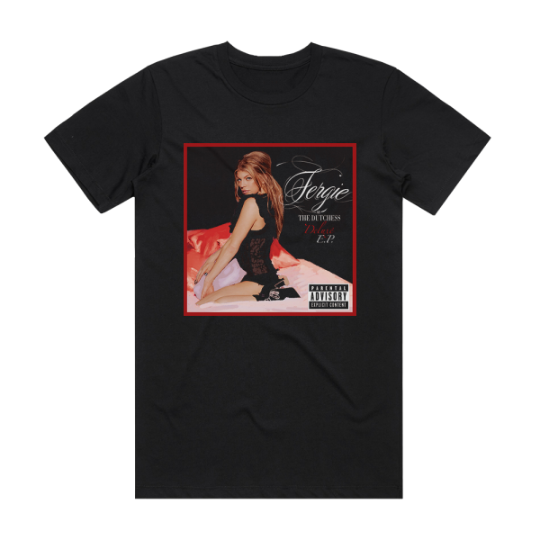 Fergie The Dutchess 2 Album Cover T-Shirt Black