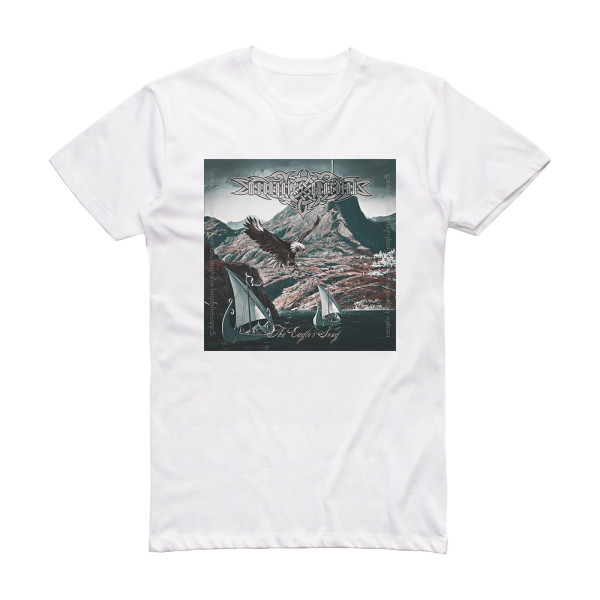 Moongates Guardian The Eagles Song Album Cover T-Shirt White