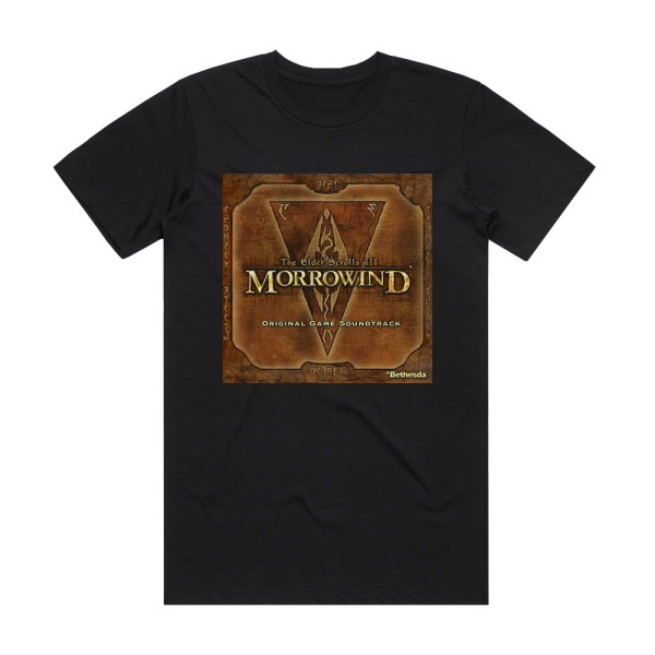 Jeremy Soule The Elder Scrolls Iii Morrowind 2 Album Cover T-Shirt Black