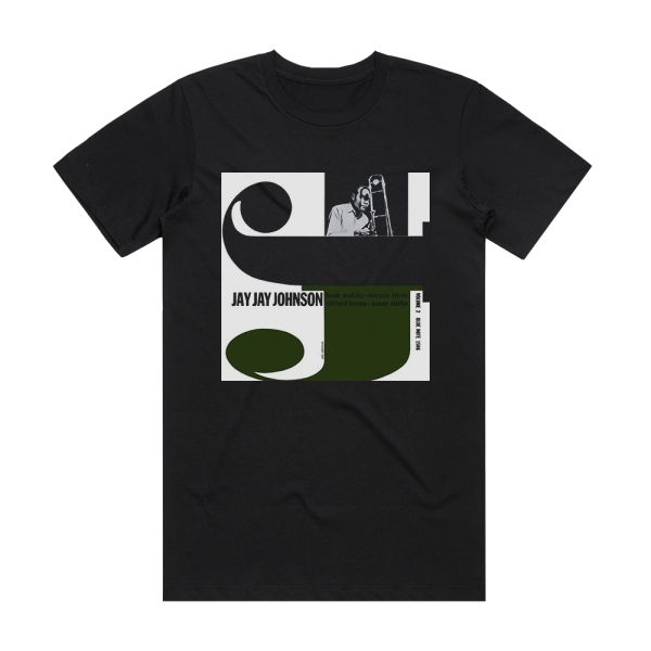 JJ Johnson The Eminent Jay Jay Johnson Volume 2 Album Cover T-Shirt Black