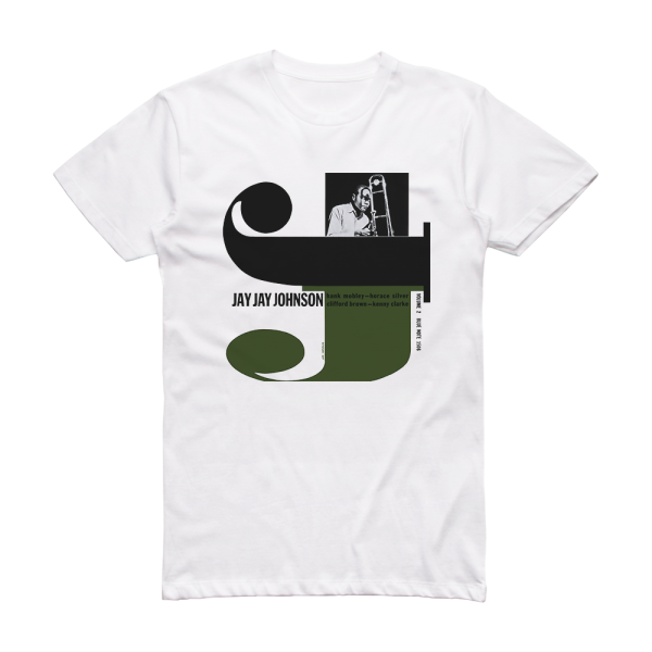 JJ Johnson The Eminent Jay Jay Johnson Volume 2 Album Cover T-Shirt White