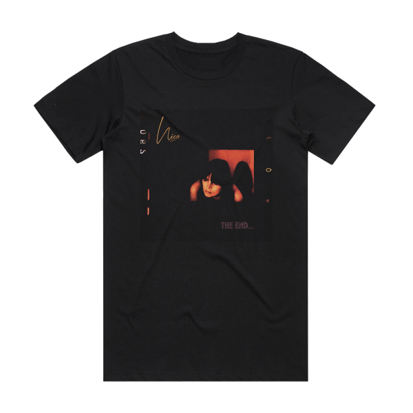 Nico The End Album Cover T-Shirt Black