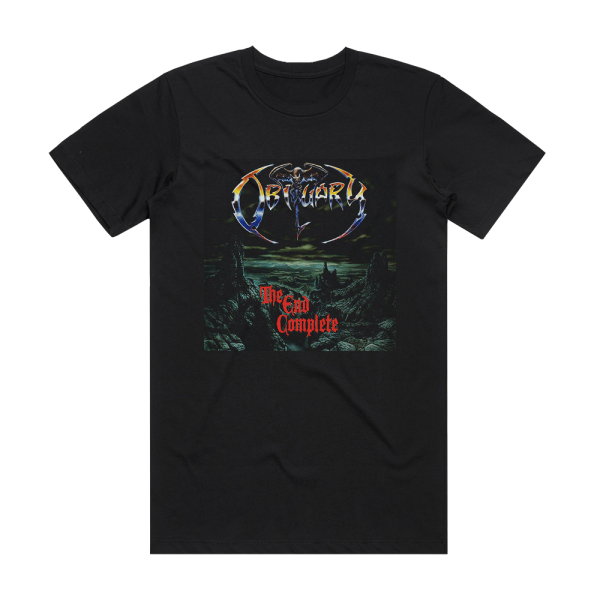 Obituary The End Complete 1 Album Cover T-Shirt Black