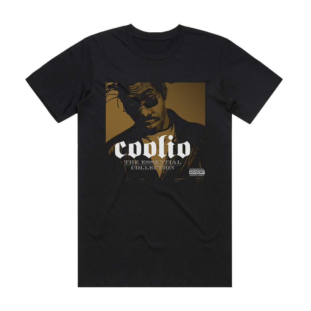 Coolio The Essential Collection Album Cover T-Shirt Black – ALBUM COVER ...