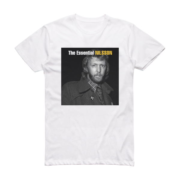 Harry Nilsson The Essential Nilsson Album Cover T-Shirt White