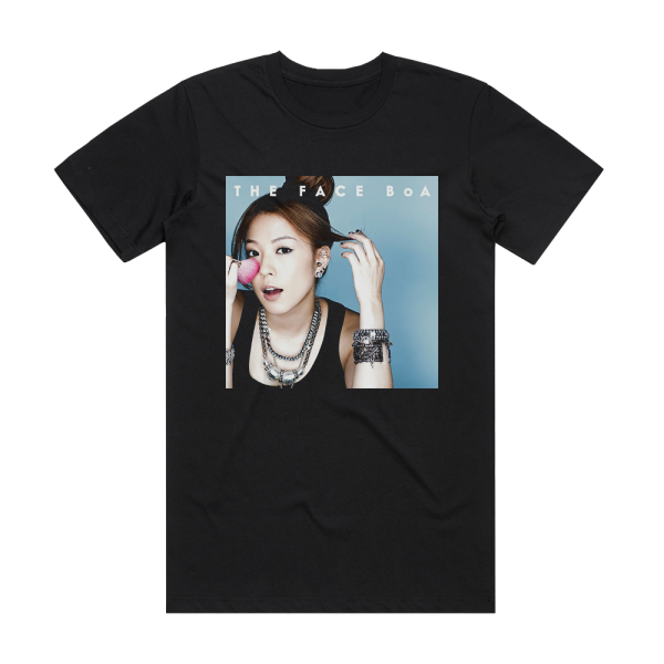 BoA The Face Album Cover T-Shirt Black