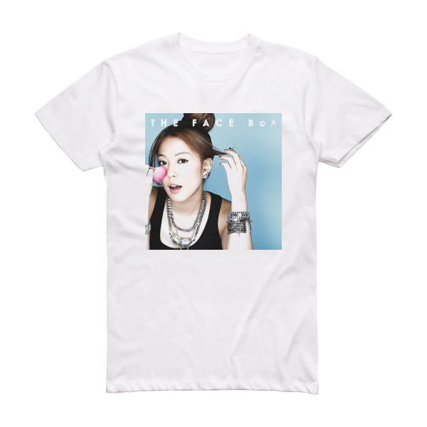 BoA The Face Album Cover T-Shirt White