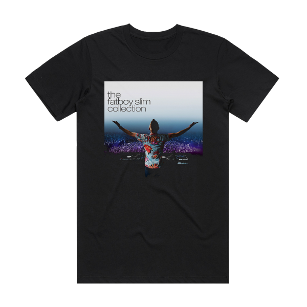 Fatboy Slim The Fatboy Slimnorman Cook Collection Album Cover T-Shirt Black