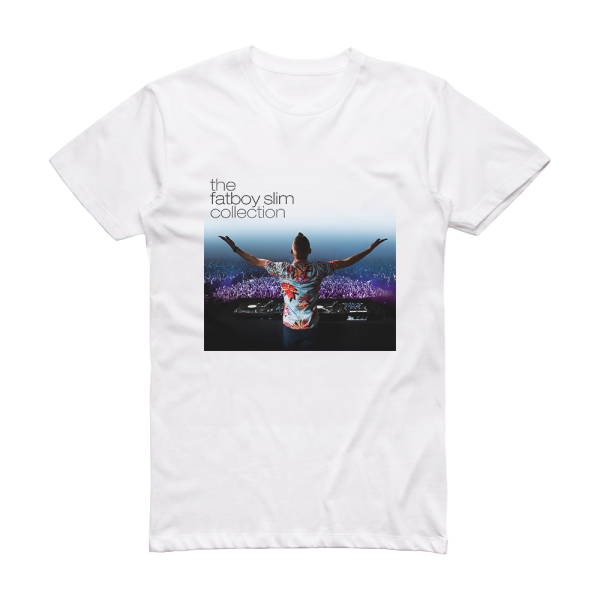 Fatboy Slim The Fatboy Slimnorman Cook Collection Album Cover T-Shirt White
