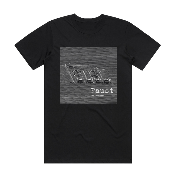 Faust The Faust Tapes 1 Album Cover T-Shirt Black