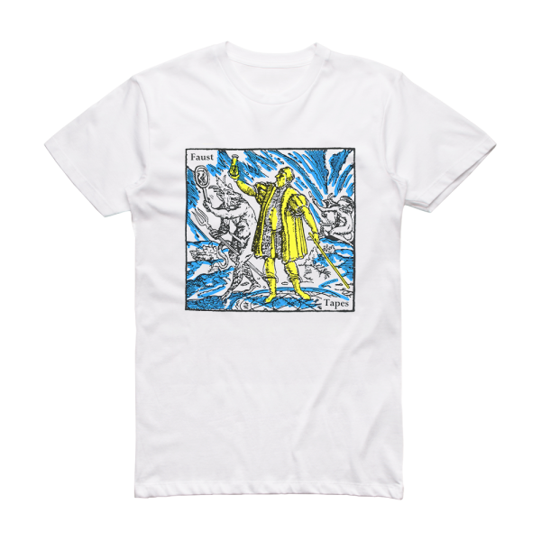 Faust The Faust Tapes 2 Album Cover T-Shirt White