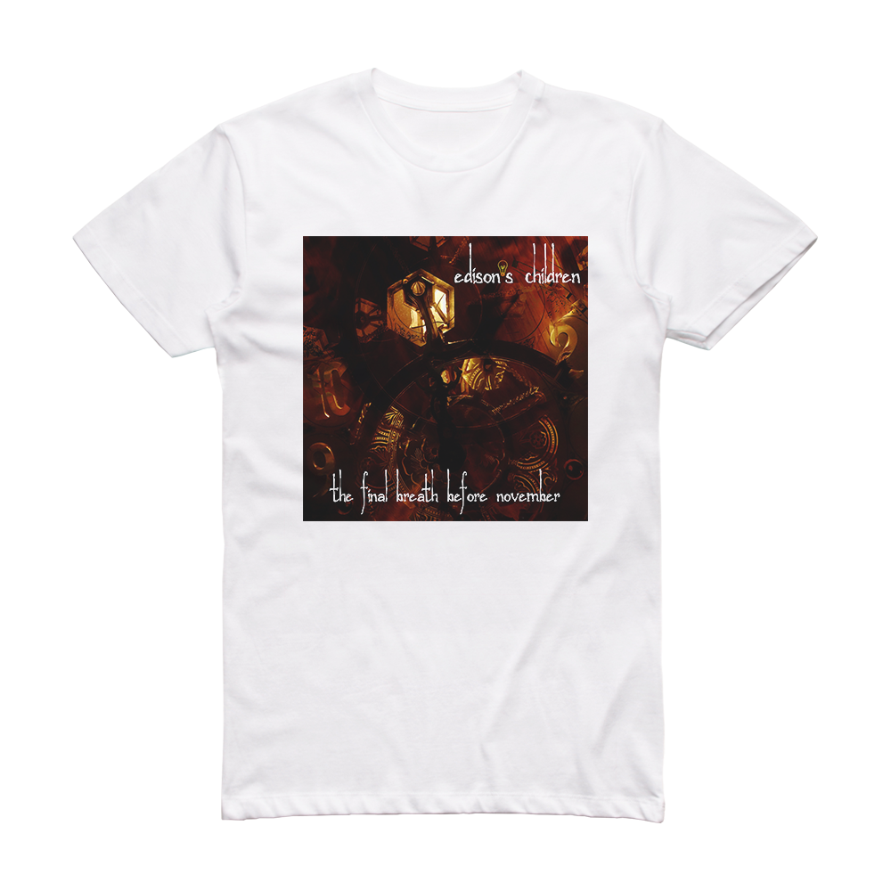 Edison’s Children The Final Breath Before November Album Cover T-Shirt ...