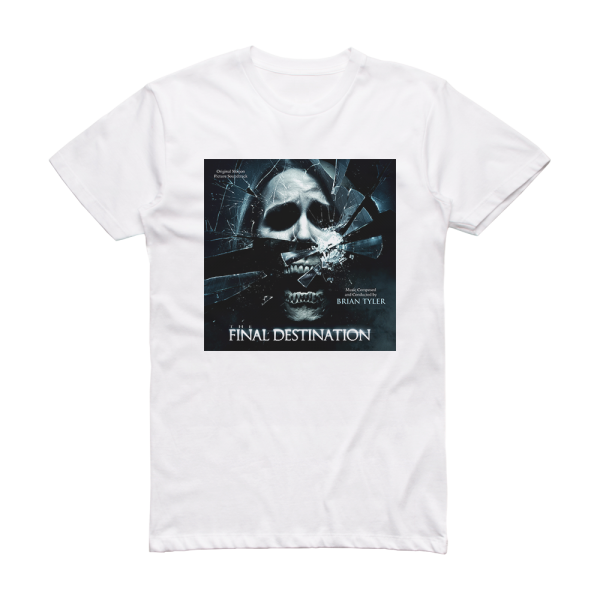 Brian Tyler The Final Destination Album Cover T-Shirt White