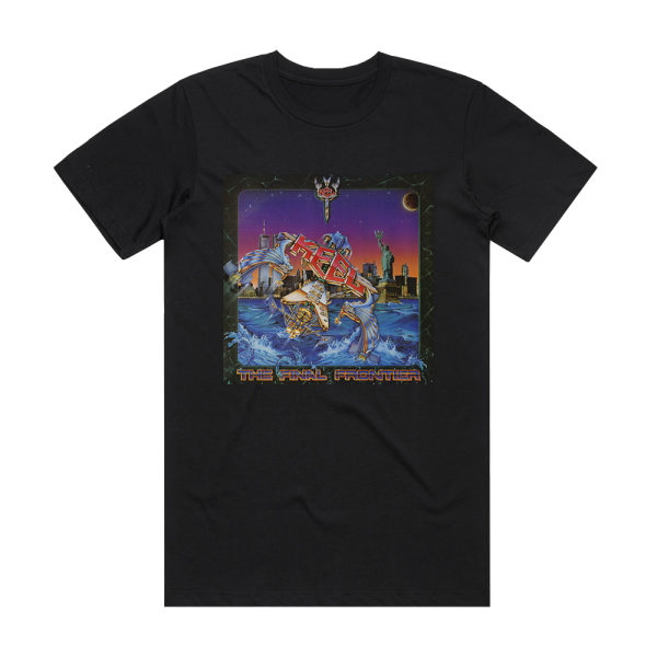 Keel The Final Frontier Album Cover T-Shirt Black
