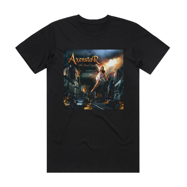 Axenstar The Final Requiem Album Cover T-Shirt Black