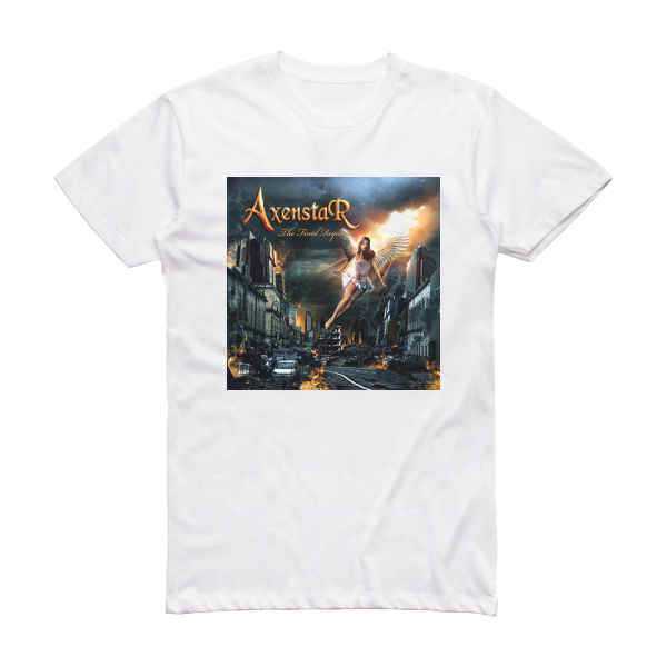 Axenstar The Final Requiem Album Cover T-Shirt White