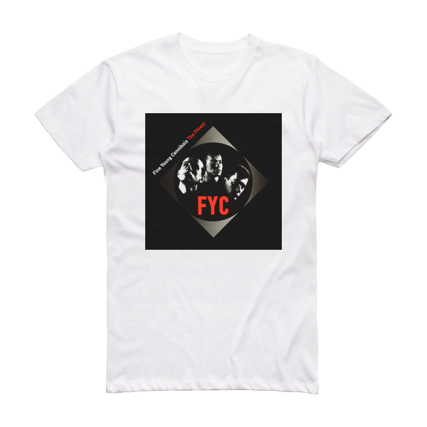 Fine Young Cannibals The Finest Album Cover T-Shirt White