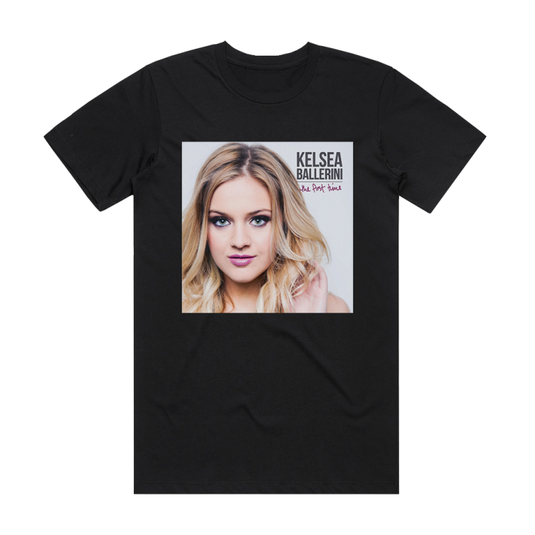 Kelsea Ballerini The First Time Album Cover TShirt Black ALBUM COVER