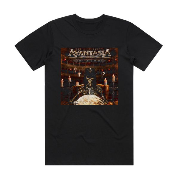 Avantasia The Flying Opera Around The World In 20 Days 1 Album Cover T-Shirt Black