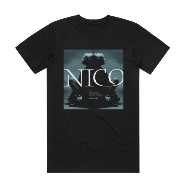 Nico The Frozen Borderline Album Cover T-Shirt Black