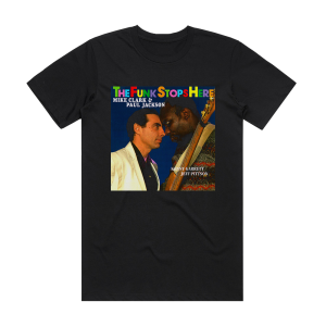 Mike Clark and Paul Jackson The Funk Stops Here Album Cover T-Shirt Black