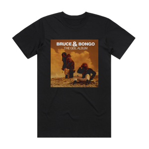 Bruce and Bongo The Geil Album Album Cover T-Shirt Black