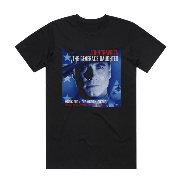 Carter Burwell The Generals Daughter Album Cover T-Shirt Black