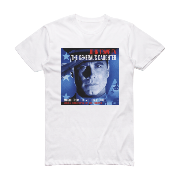 Carter Burwell The Generals Daughter Album Cover T-Shirt White