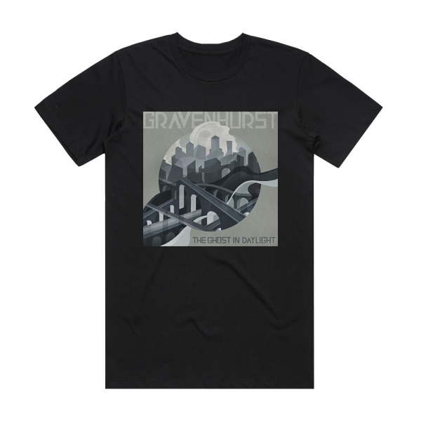 Gravenhurst The Ghost In Daylight Album Cover T-Shirt Black