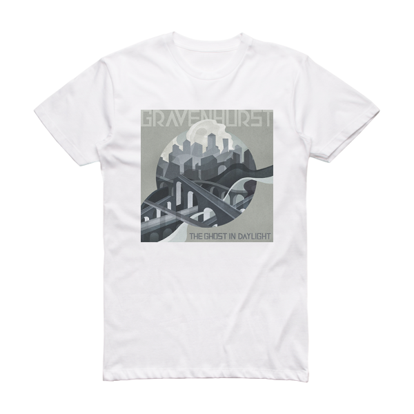 Gravenhurst The Ghost In Daylight Album Cover T-Shirt White