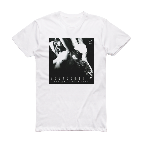 Akercocke The Goat Of Mendes Album Cover T-Shirt White