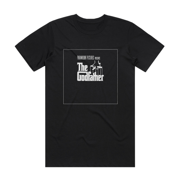 Nino Rota The Godfather Album Cover T-Shirt Black