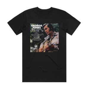 George Jones The Grand Tour Album Cover T-Shirt Black