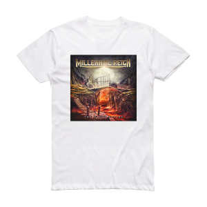 Millennial Reign The Great Divide Album Cover T-Shirt White