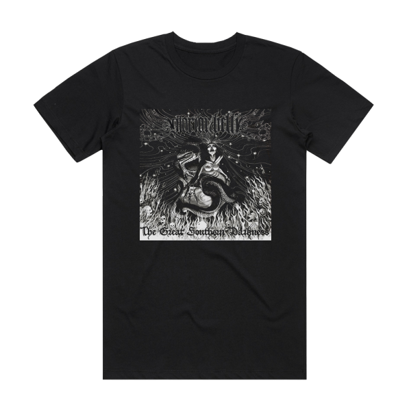 Glorior Belli The Great Southern Darkness Album Cover T-Shirt Black