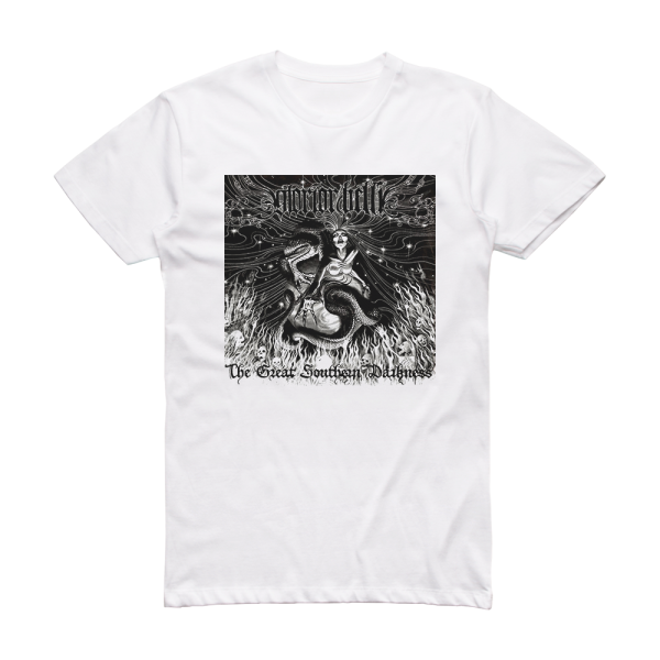 Glorior Belli The Great Southern Darkness Album Cover T-Shirt White