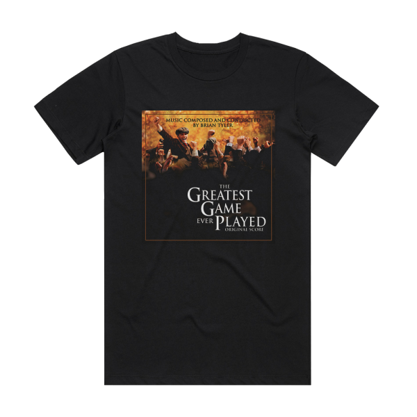 Brian Tyler The Greatest Game Ever Played Album Cover T-Shirt Black