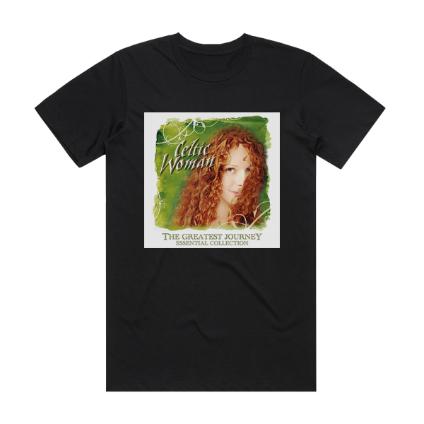 Celtic Woman The Greatest Journey Essential Collection Album Cover T-Shirt Black