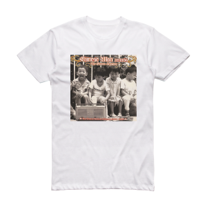 Chinese Man The Groove Sessions Volume 1 2004 2007 Album Cover T-Shirt White
