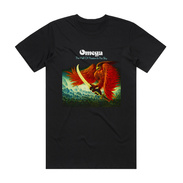 Omega The Hall Of Floaters In The Sky Album Cover T-Shirt Black