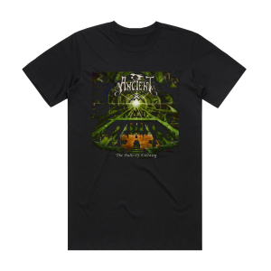 Ancient The Halls Of Eternity Album Cover T-Shirt Black