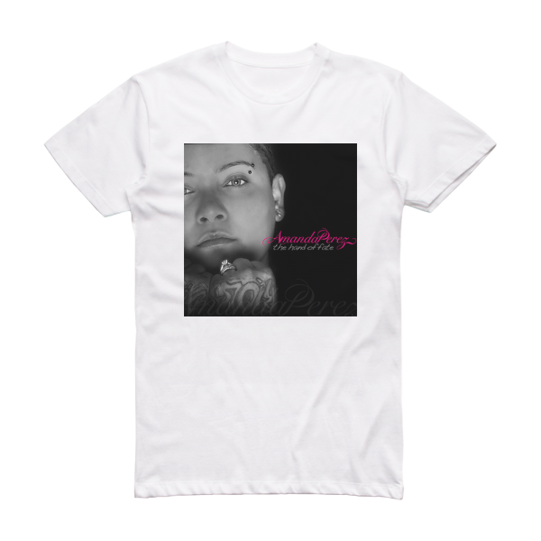 Amanda Perez The Hand Of Fate Album Cover T-Shirt White