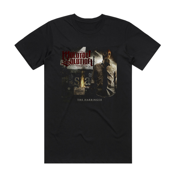 Molotov Solution The Harbinger Album Cover T-Shirt Black